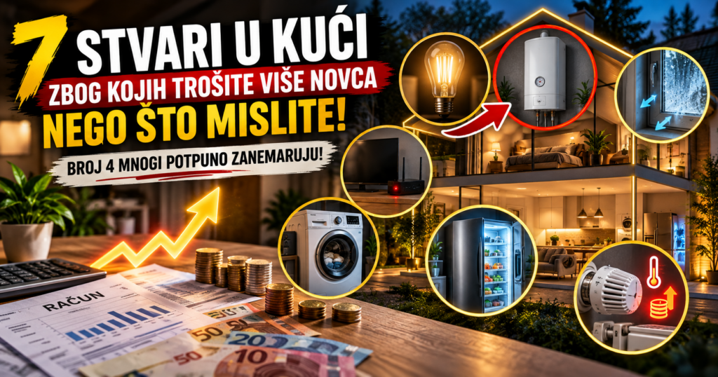 7 Skrivenih Troškova u Kući